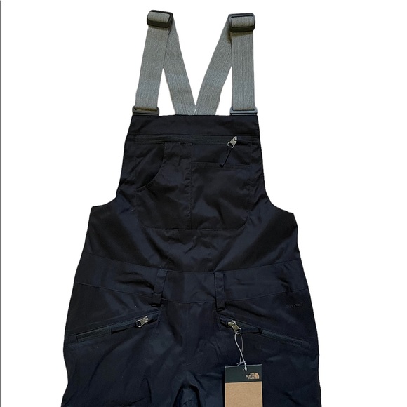 The North Face Women’s Freedom Bib Winter Ski Waterproof Black Pants - Picture 5 of 15